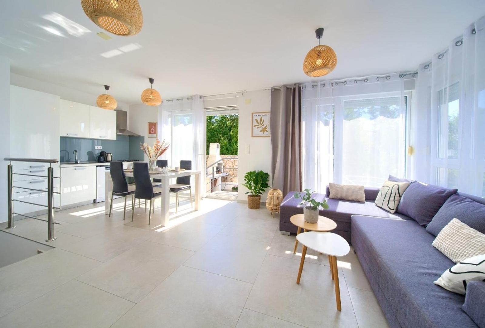 Apartment Sasso Bianco With The Private Pool نجيفيش المظهر الخارجي الصورة
