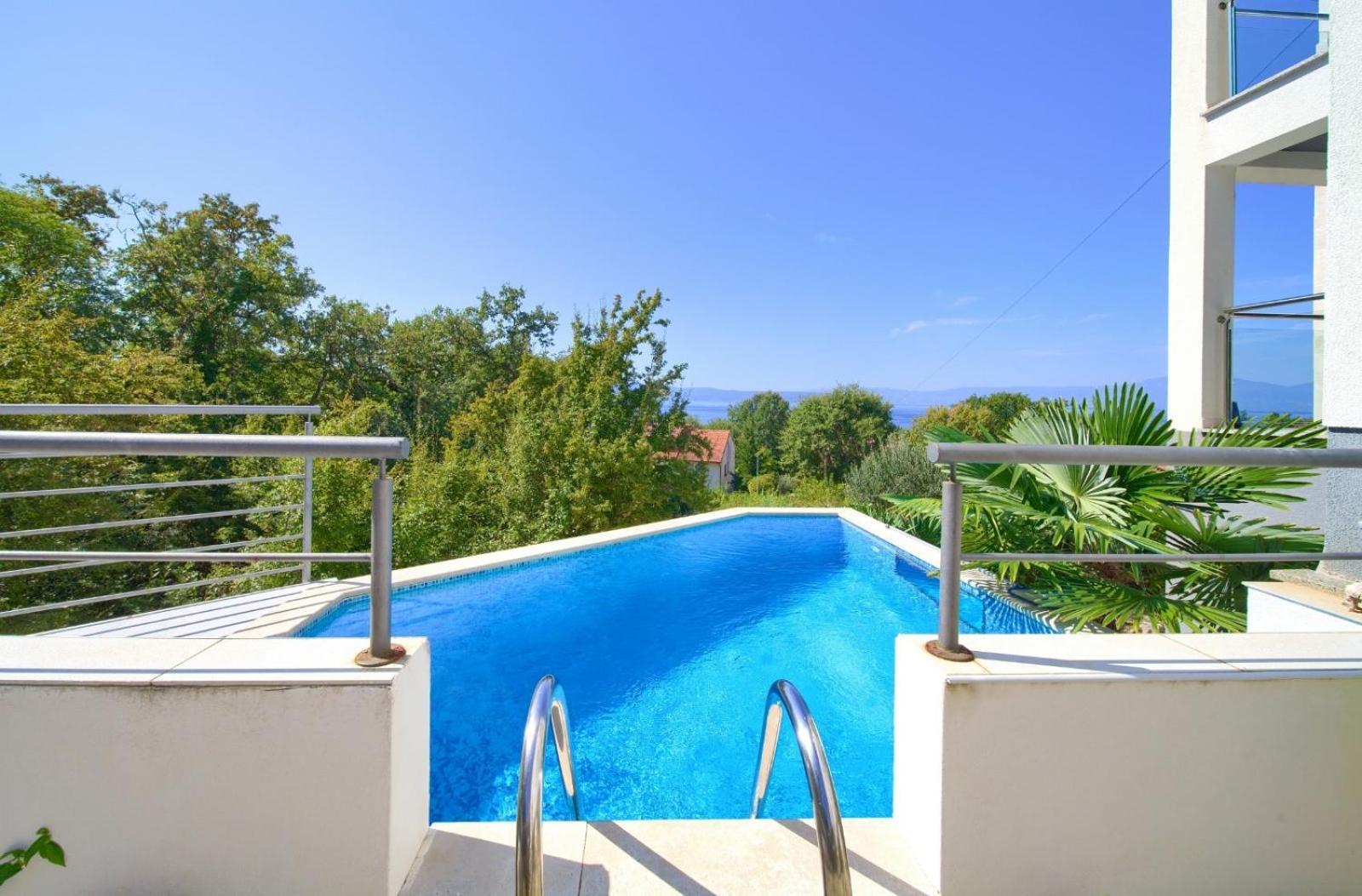 Apartment Sasso Bianco With The Private Pool نجيفيش المظهر الخارجي الصورة